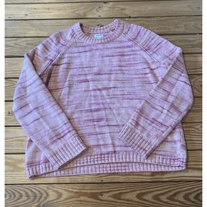J Crew Crew Neck Sweater Size Medium Women’s Pink